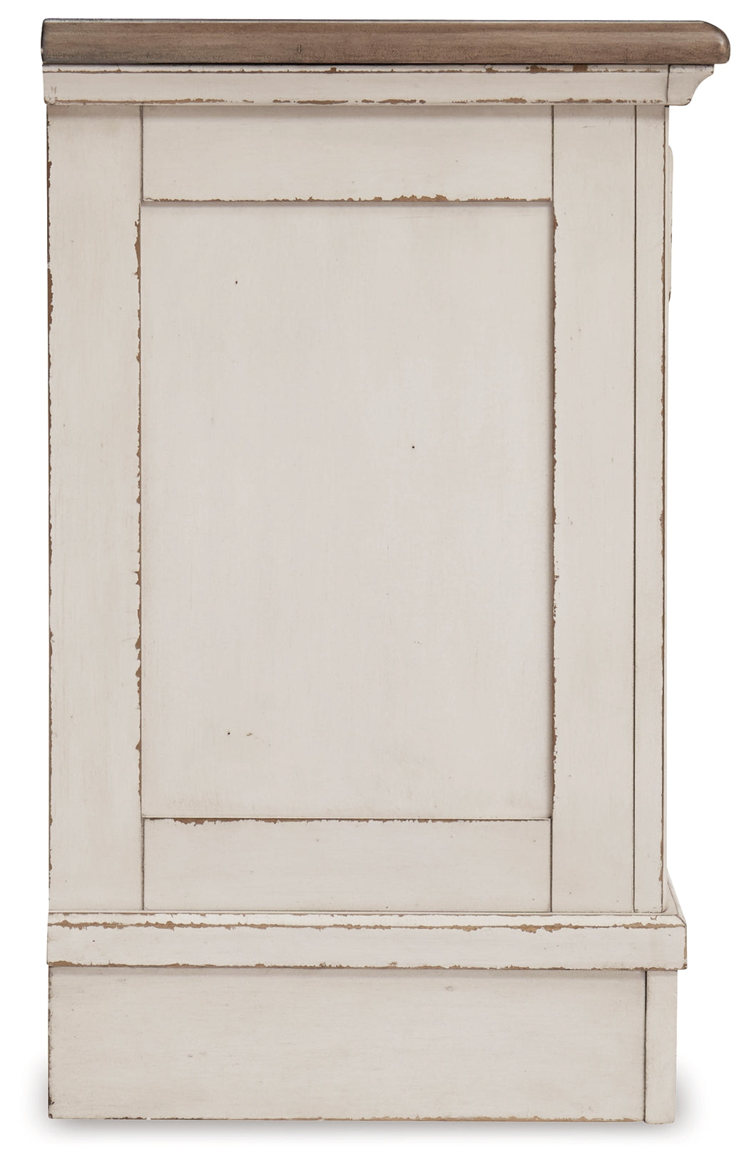 Realyn Queen Upholstered Panel Bedroom Set, Two-Tone