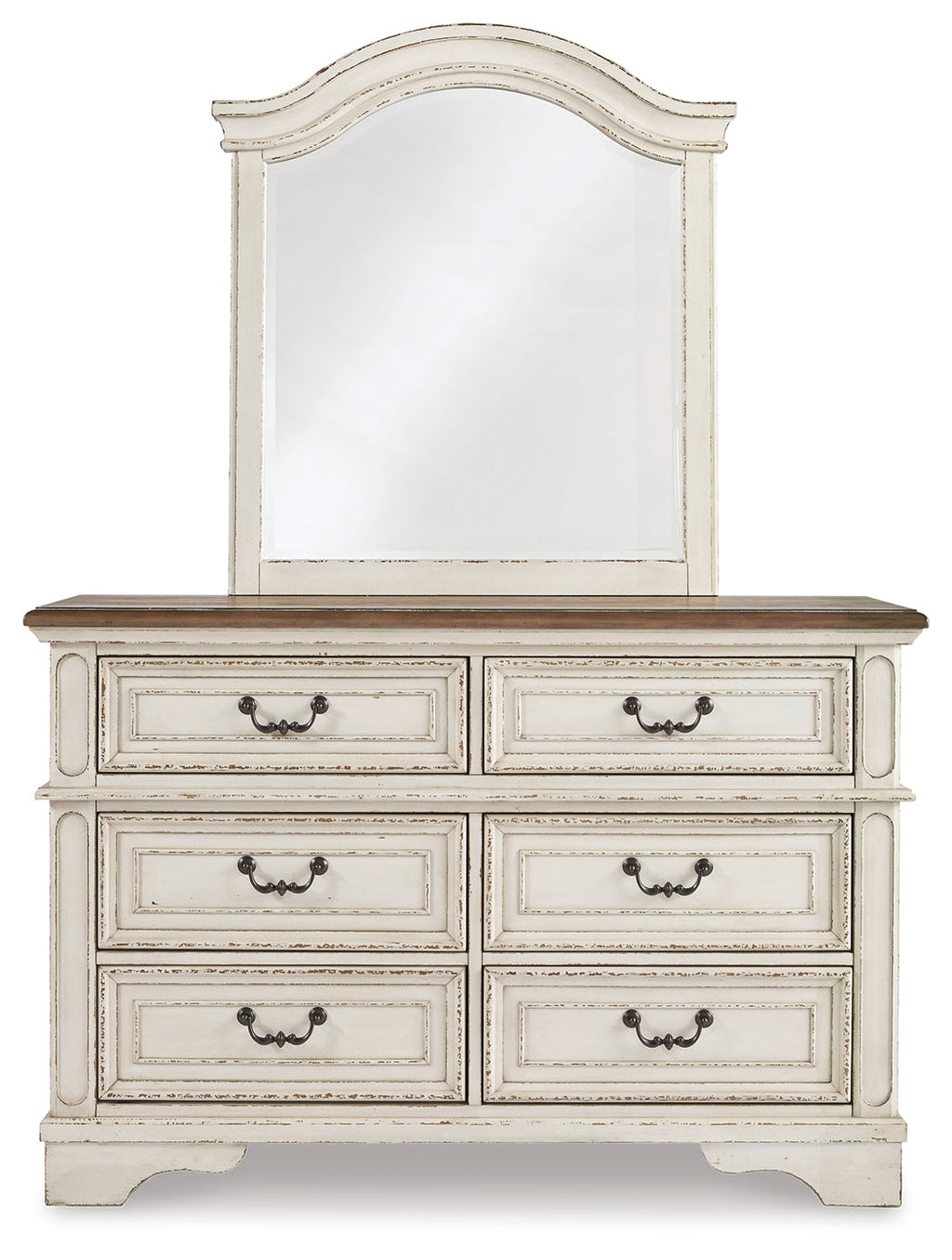 Realyn Twin Panel Bedroom Set, Two-Tone