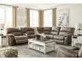 Realyn White Coffee Table and 2 Chairside End Tables