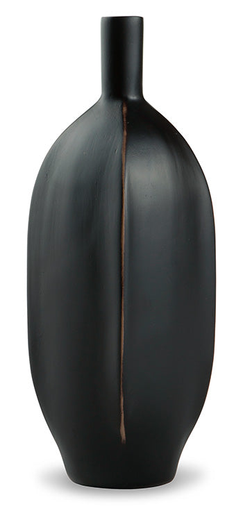 Rhaveney Black Vase (9.45" H) (Set of 3)