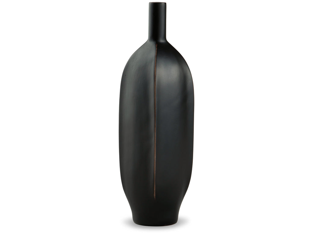 Rhaveney Black Vase
