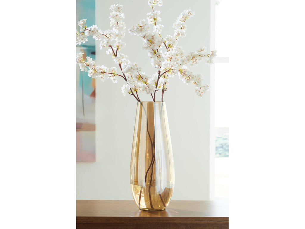 Rhettman Amber Vase (18.13" H)