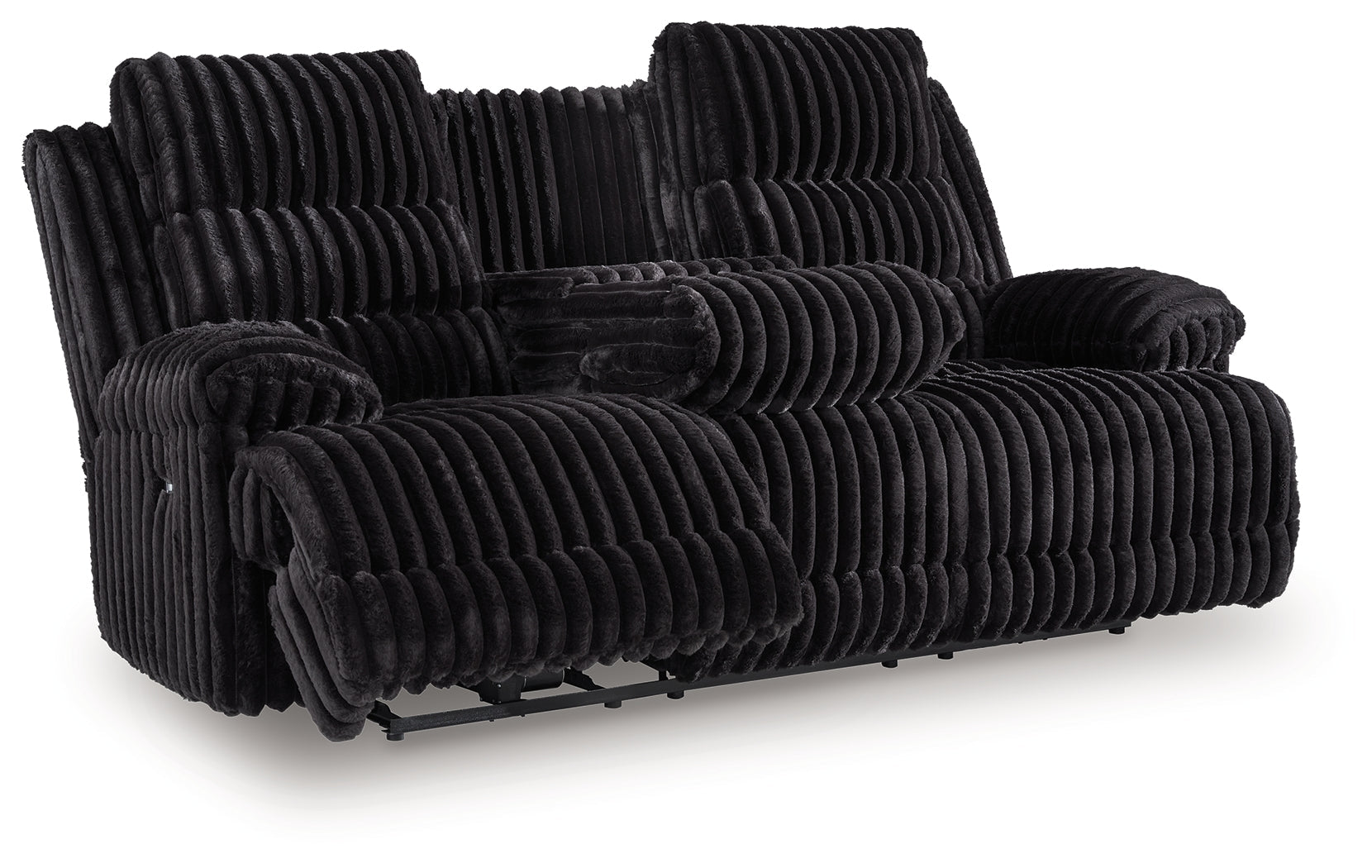 Rhine Falls Onyx Power Reclining Sofa and Loveseat