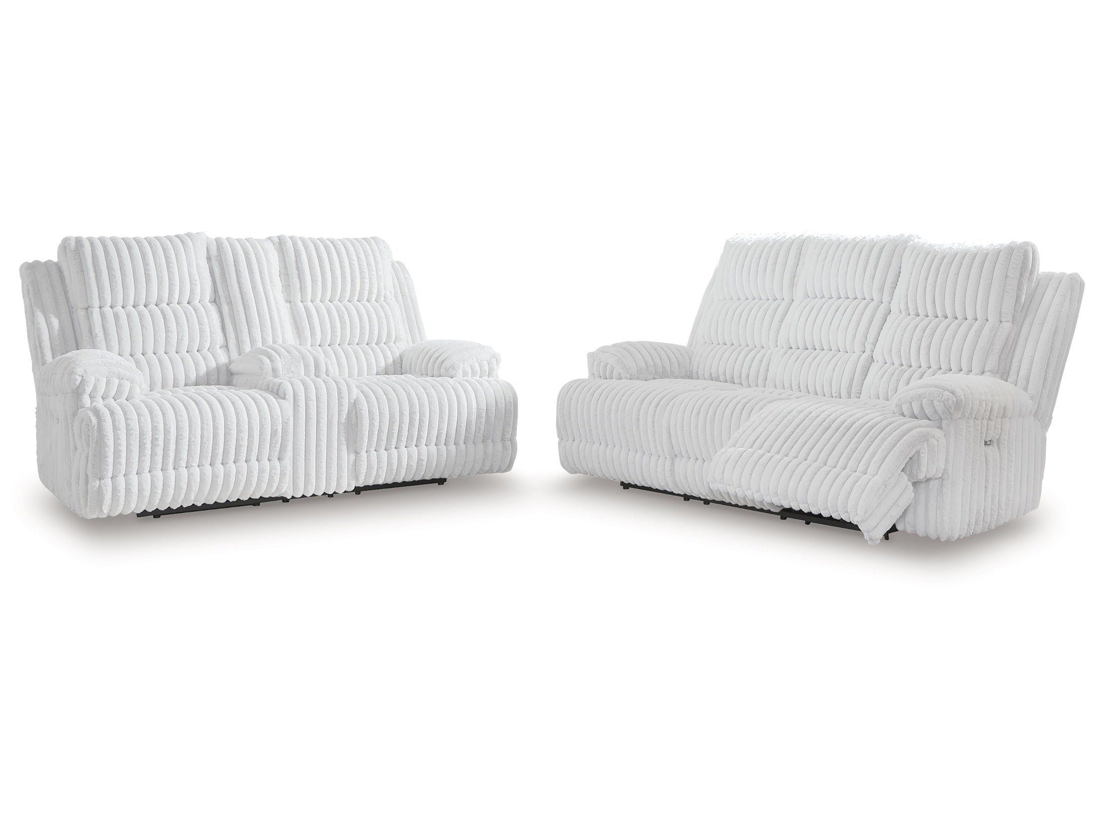 Rhines Falls Alloy Power Reclining Sofa and Loveseat