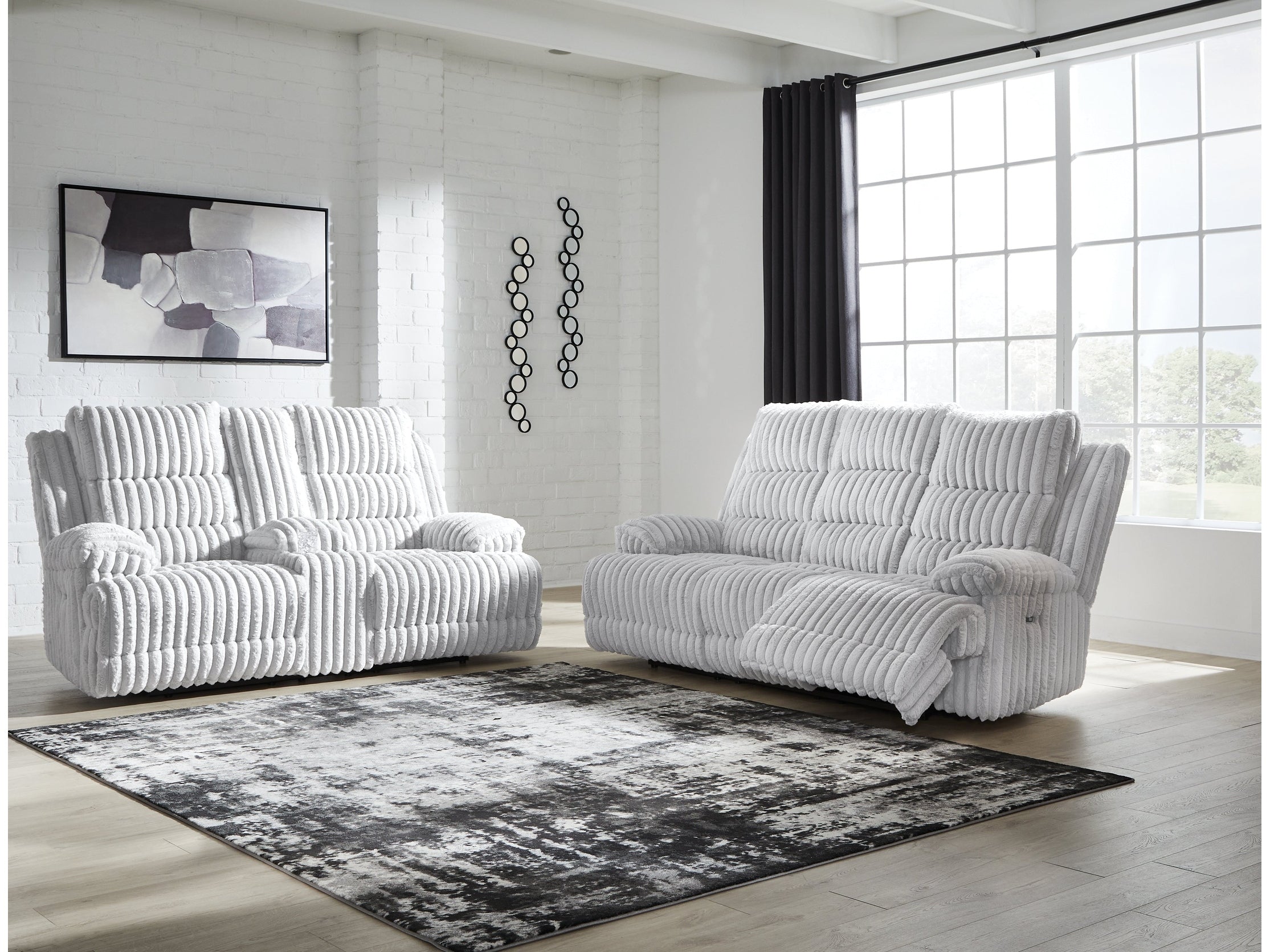 Rhines Falls Alloy Power Reclining Sofa and Loveseat