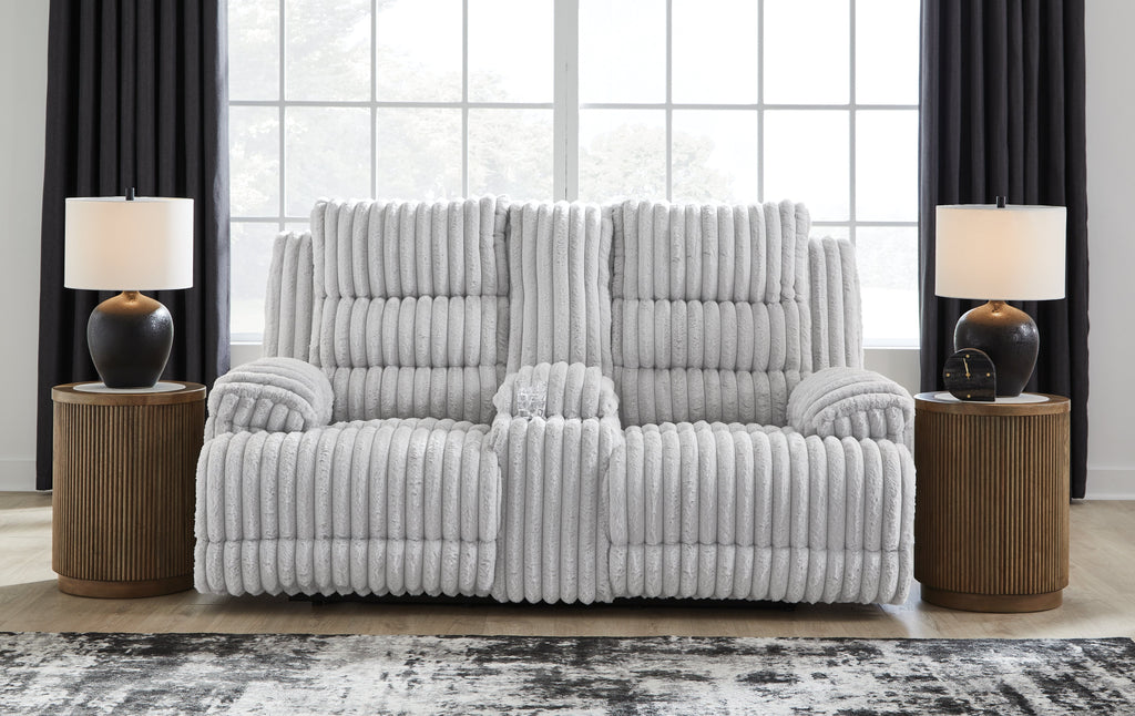 Rhines Falls Alloy Power Reclining Sofa and Loveseat