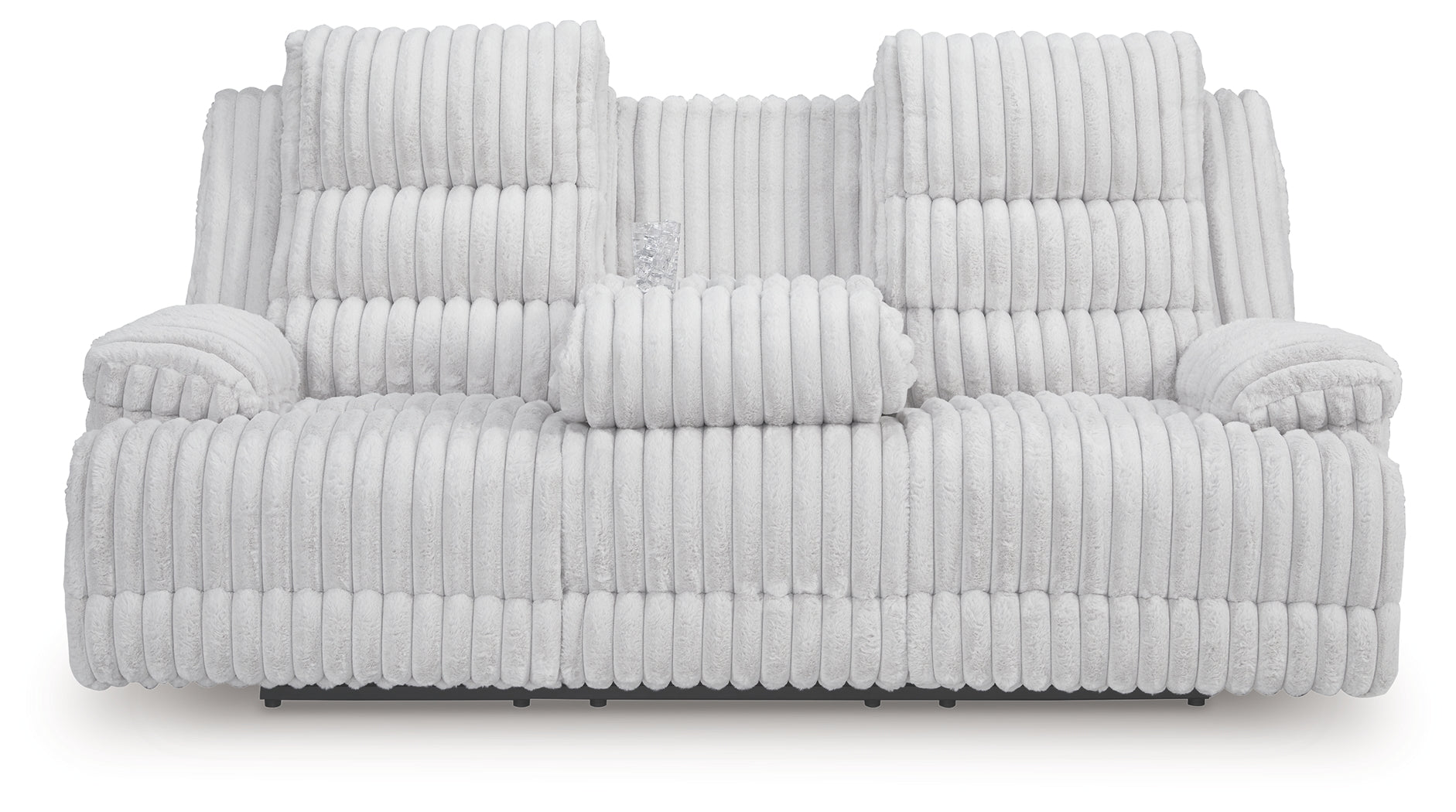 Rhines Falls Alloy REC PWR Sofa w/Drop Down Table
