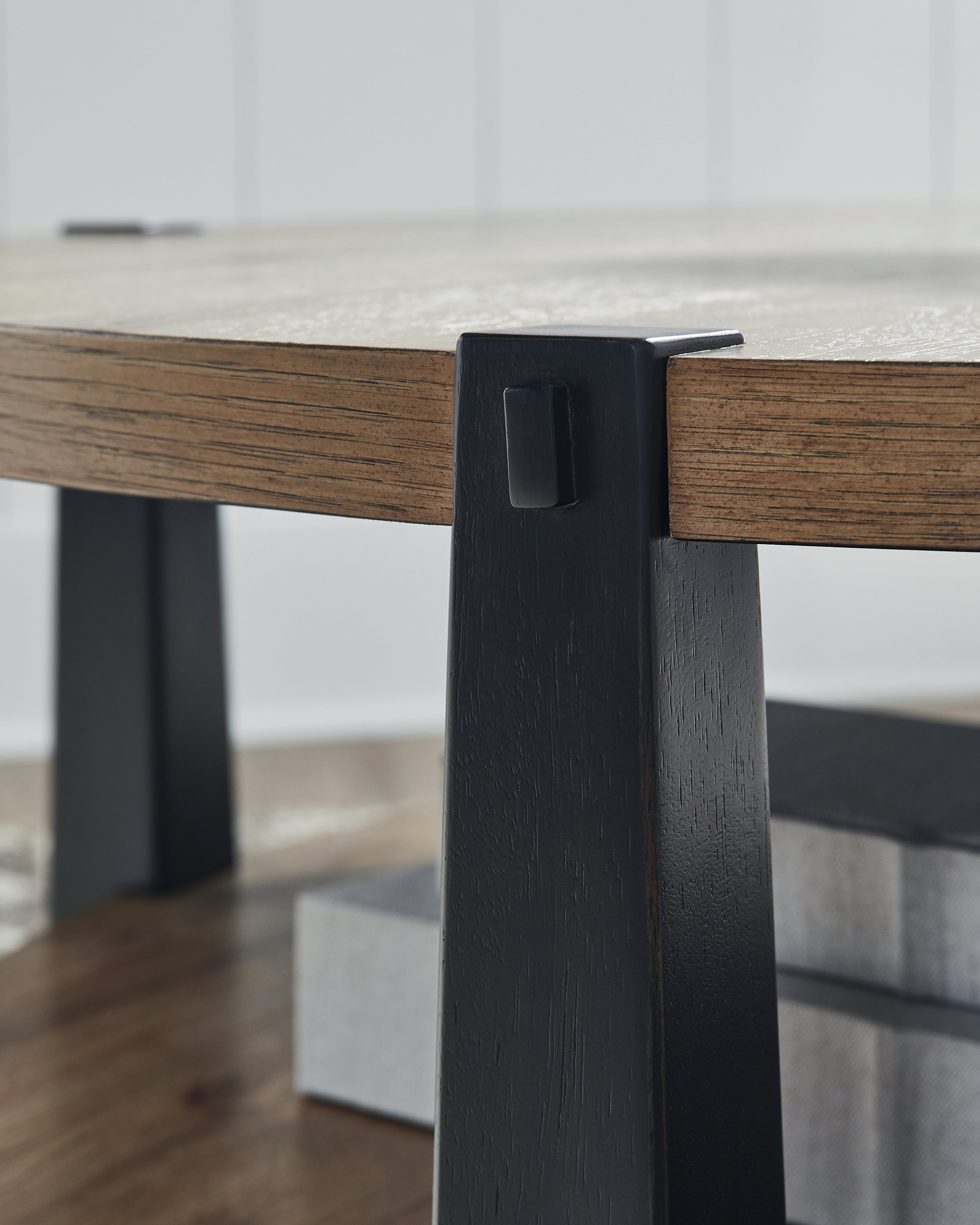 Ridgester Light Brown/Black Coffee Table