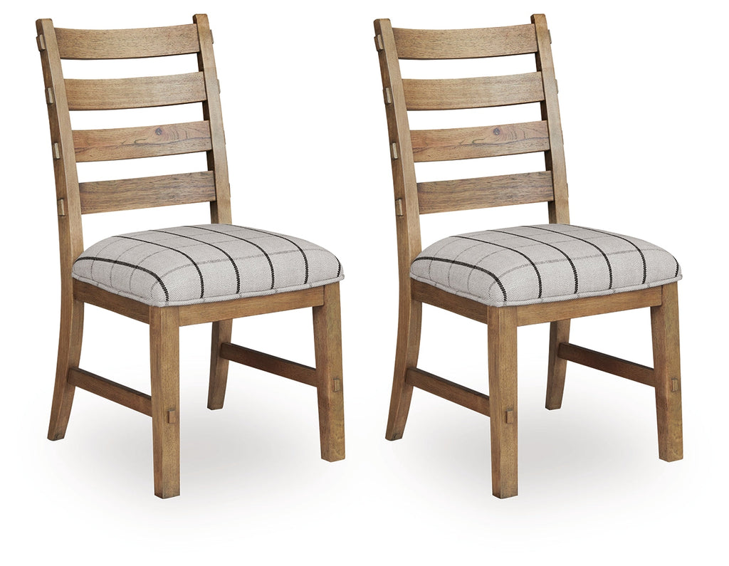 Ridgester Light Brown Dining Chair (Set of 2)