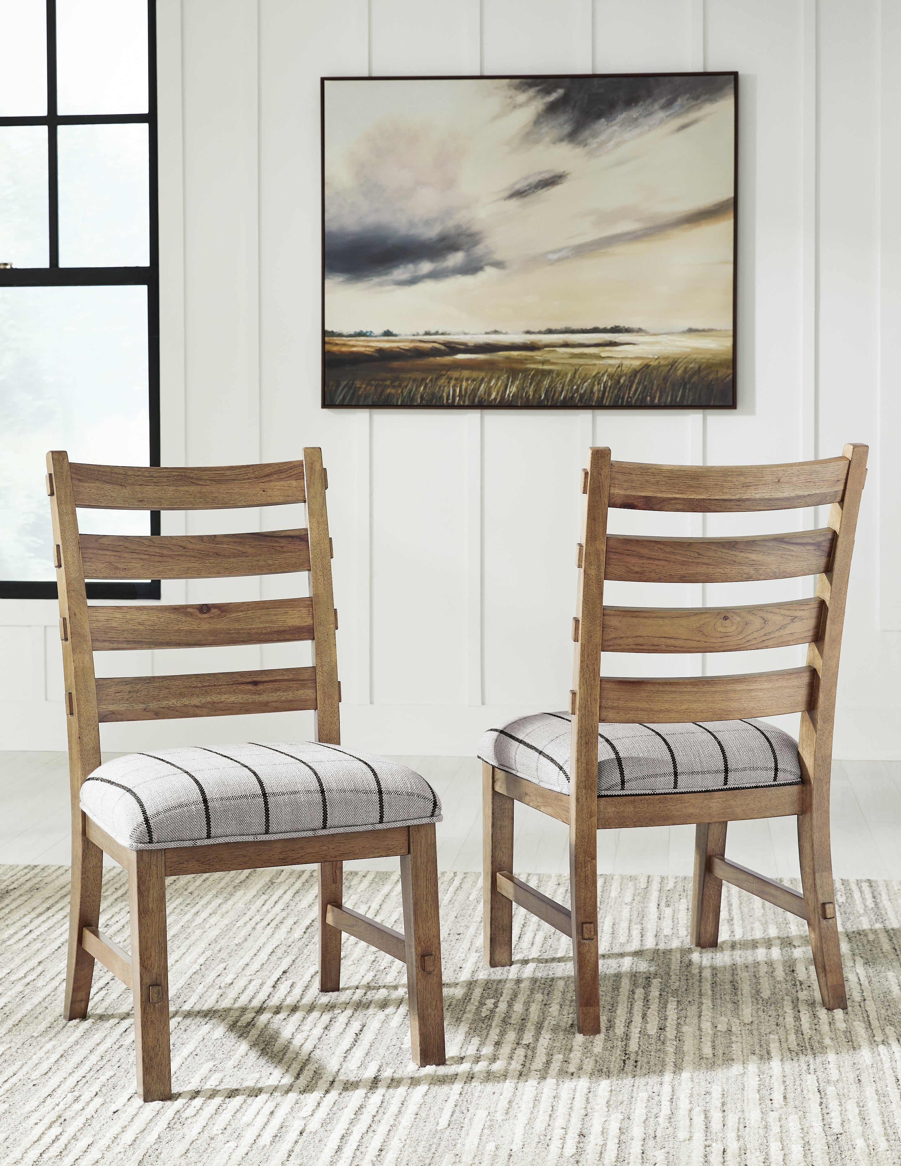Ridgester Light Brown Dining Chair (Set of 2)