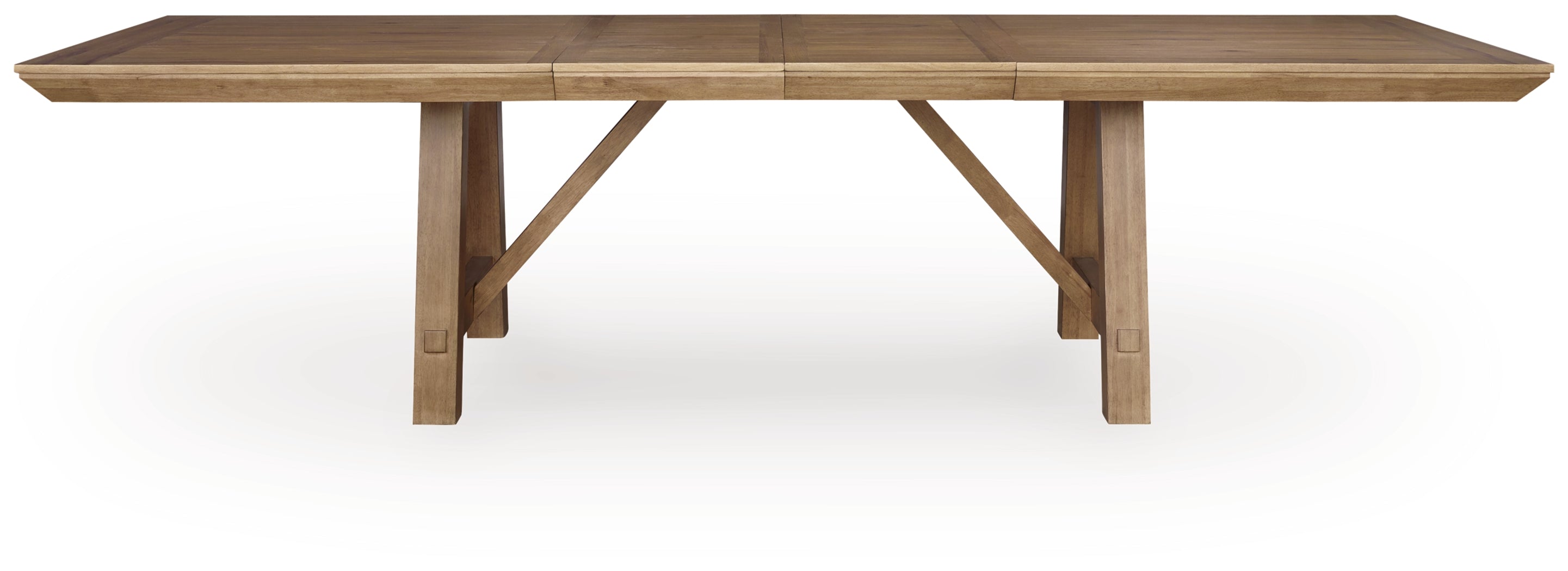 Ridgester Light Brown Dining Extension Table