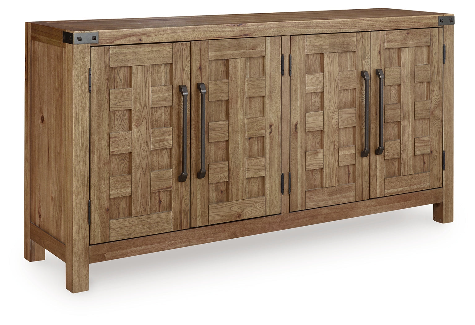 Ridgester Light Brown Dining Server