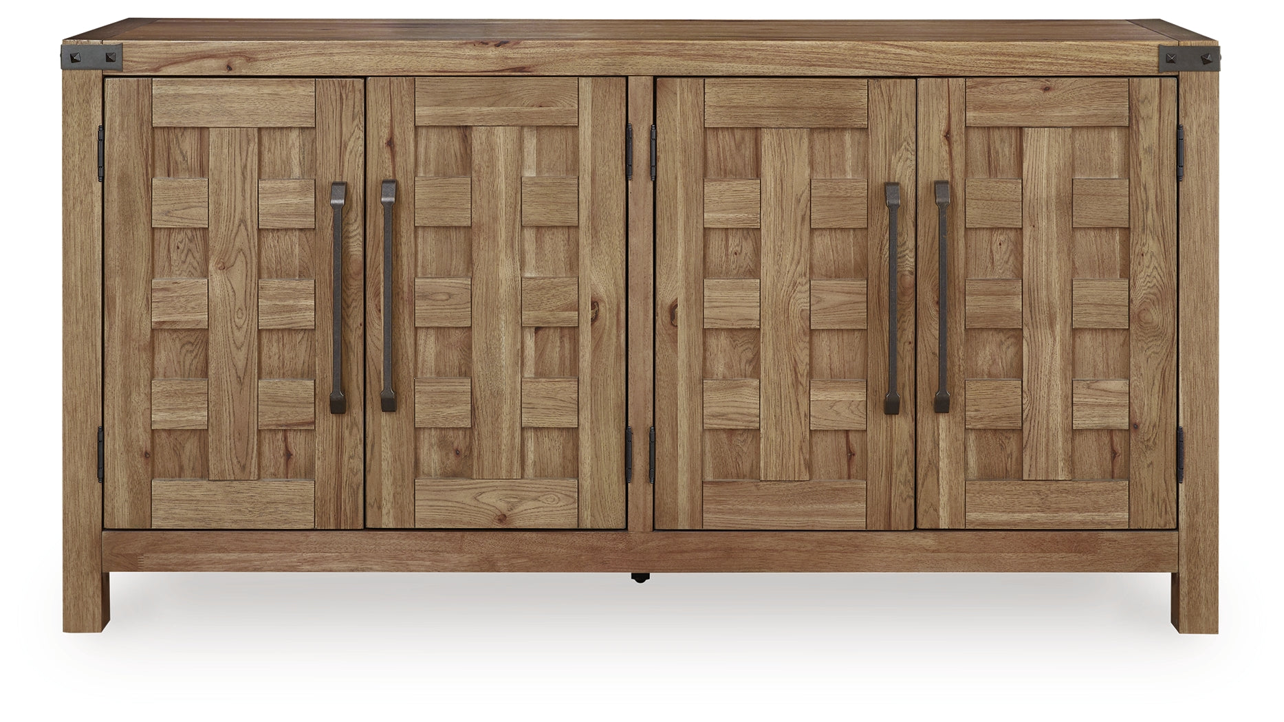 Ridgester Light Brown Dining Server