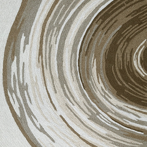 Rizwana Ivory/Brown/Gray Medium Rug