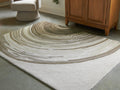 Rizwana Ivory/Brown/Gray Medium Rug