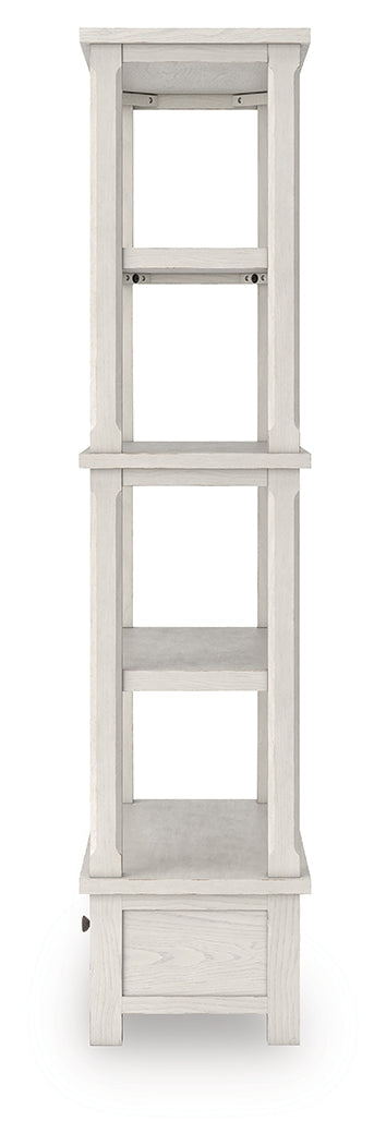 Robbinsdale Antique White Bookcase