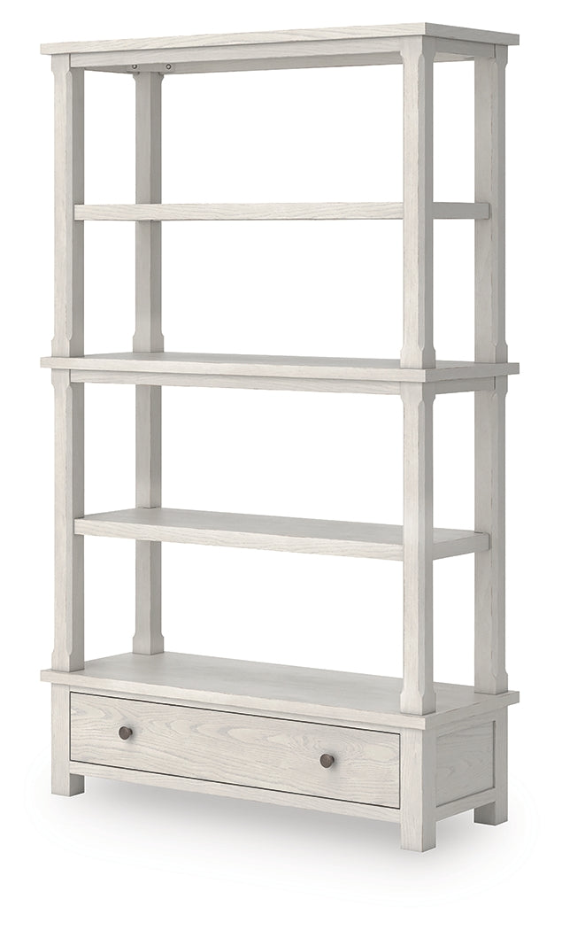 Robbinsdale Antique White Bookcase