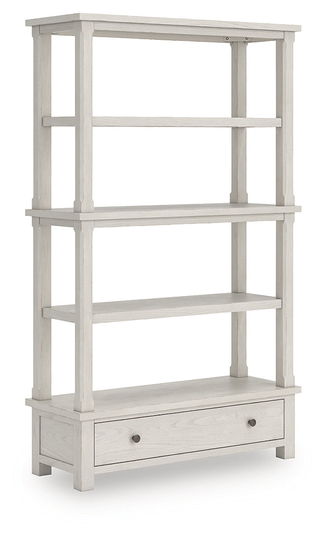 Robbinsdale Antique White Bookcase