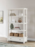 Robbinsdale Antique White Bookcase