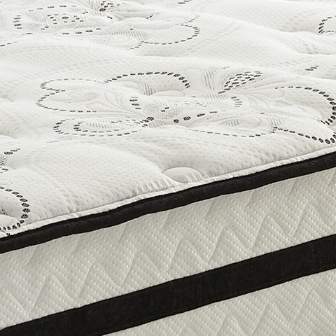 Robbinsdale Antique White Bunk Bedroom Set with Mattresses