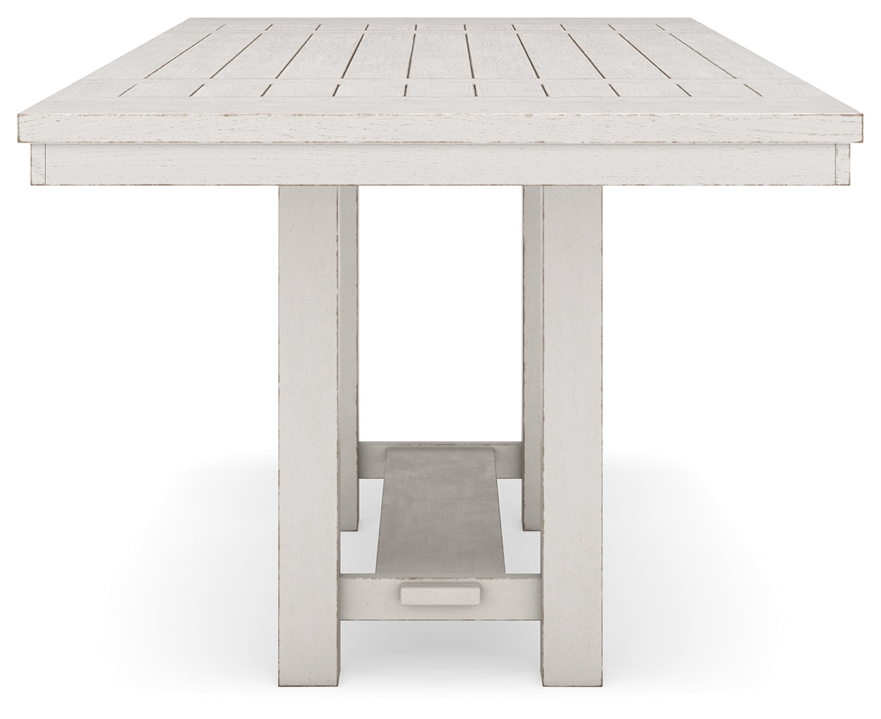 Robbinsdale Antique White Counter EXT Table and 4 Barstools