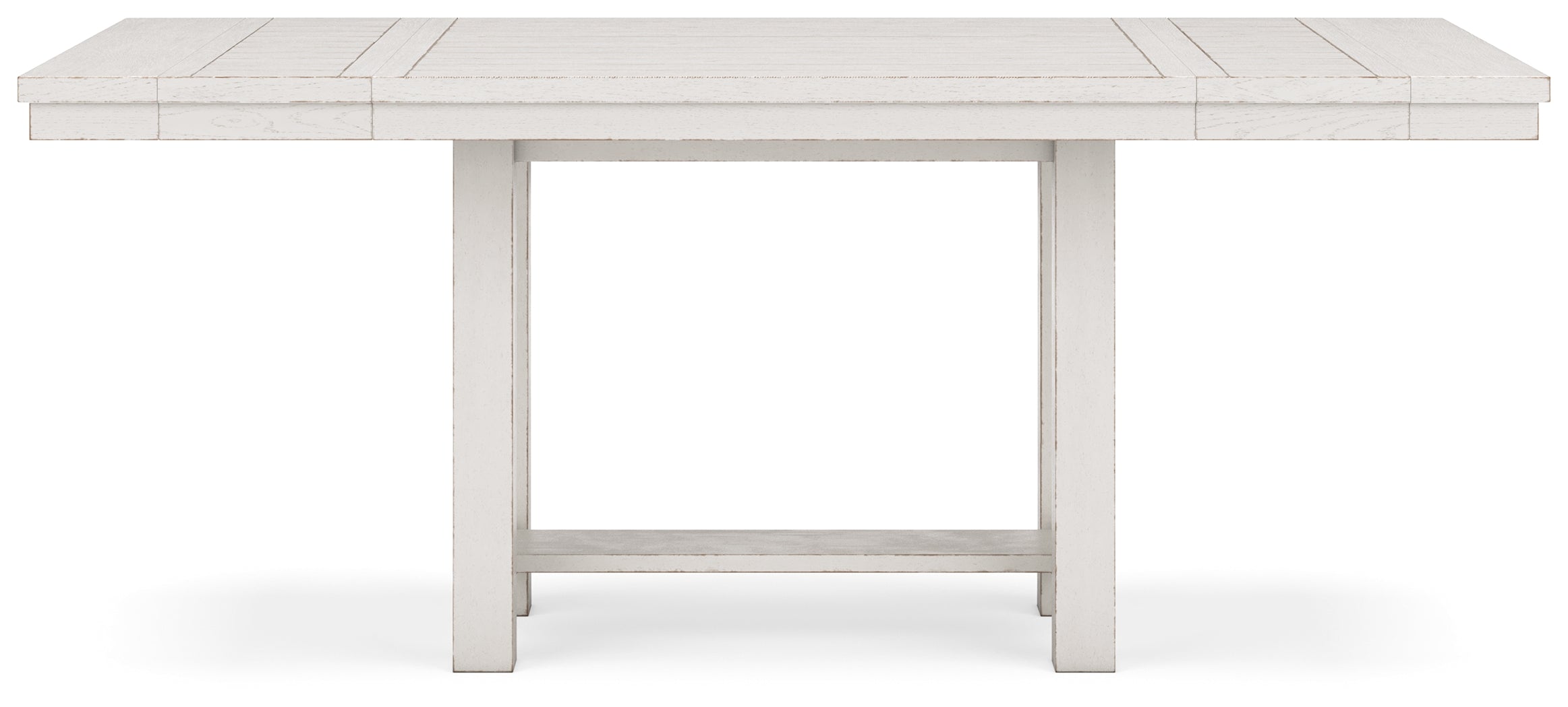 Robbinsdale Counter Height Dining Table, 4 Barstools and Server, Antique White