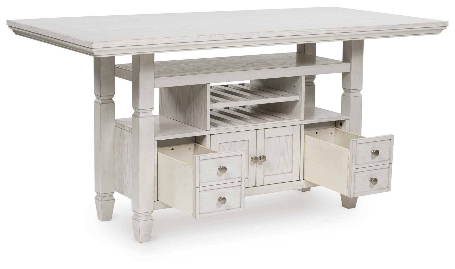 Robbinsdale Antique White Counter Height Dining Table