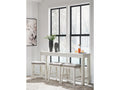 Robbinsdale Counter Height Dining Table and 3 Barstools Set, Antique White