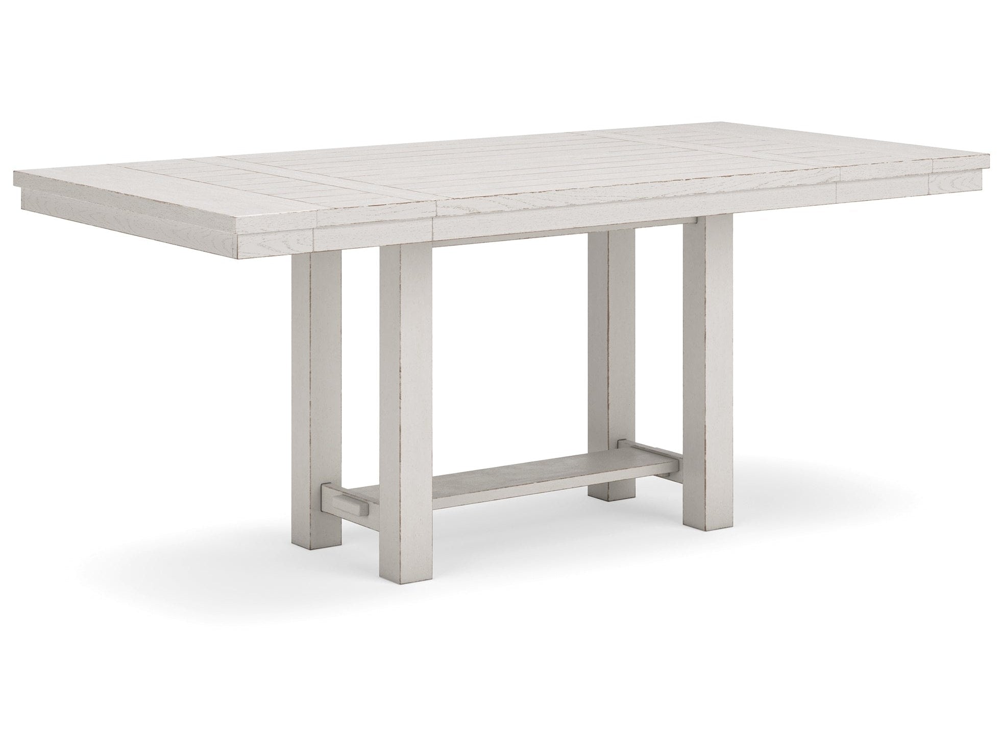 Robbinsdale Antique White Counter Height Extension Dining Room Table