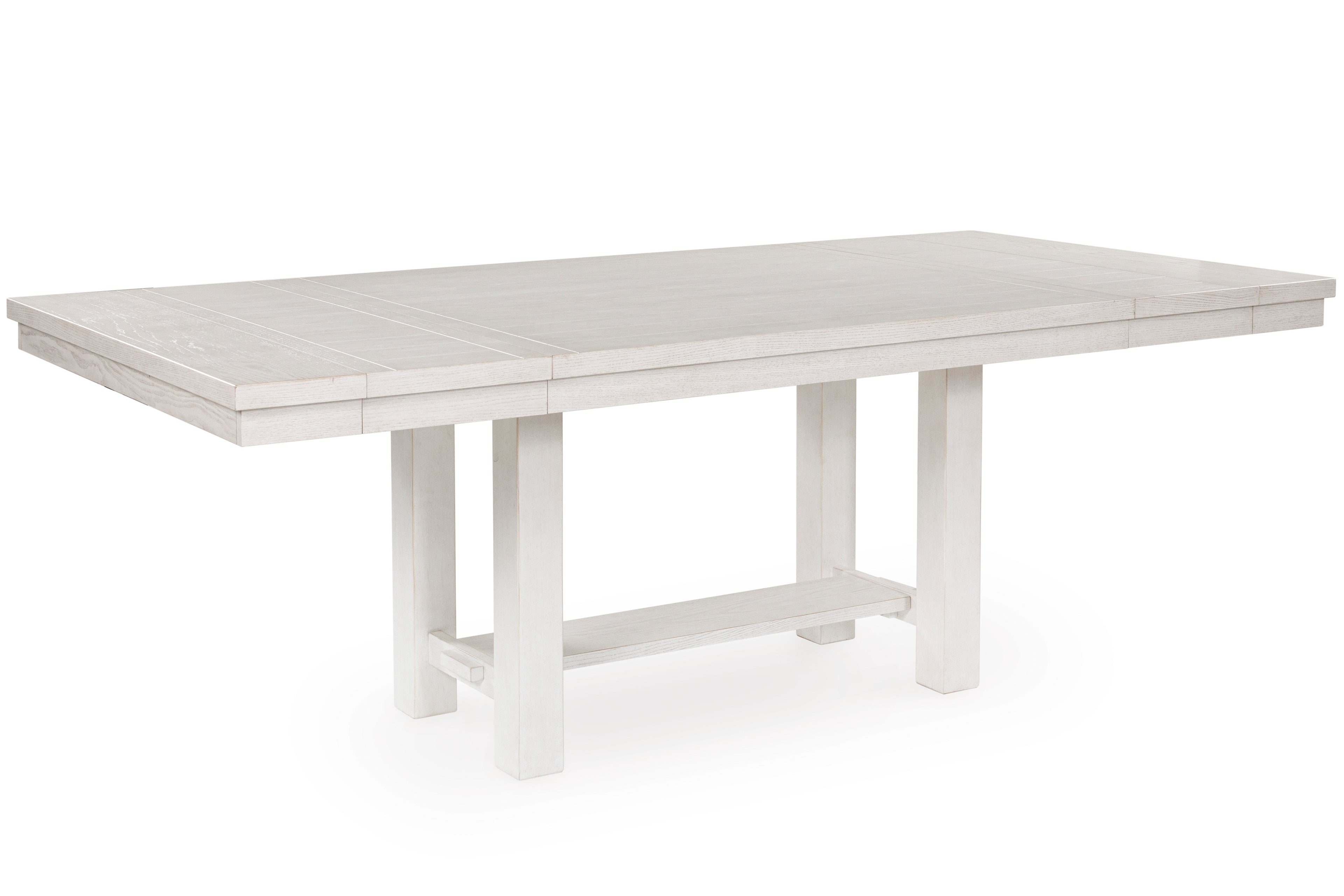 Robbinsdale Antique White Dining Table w/4 Chairs & Bench