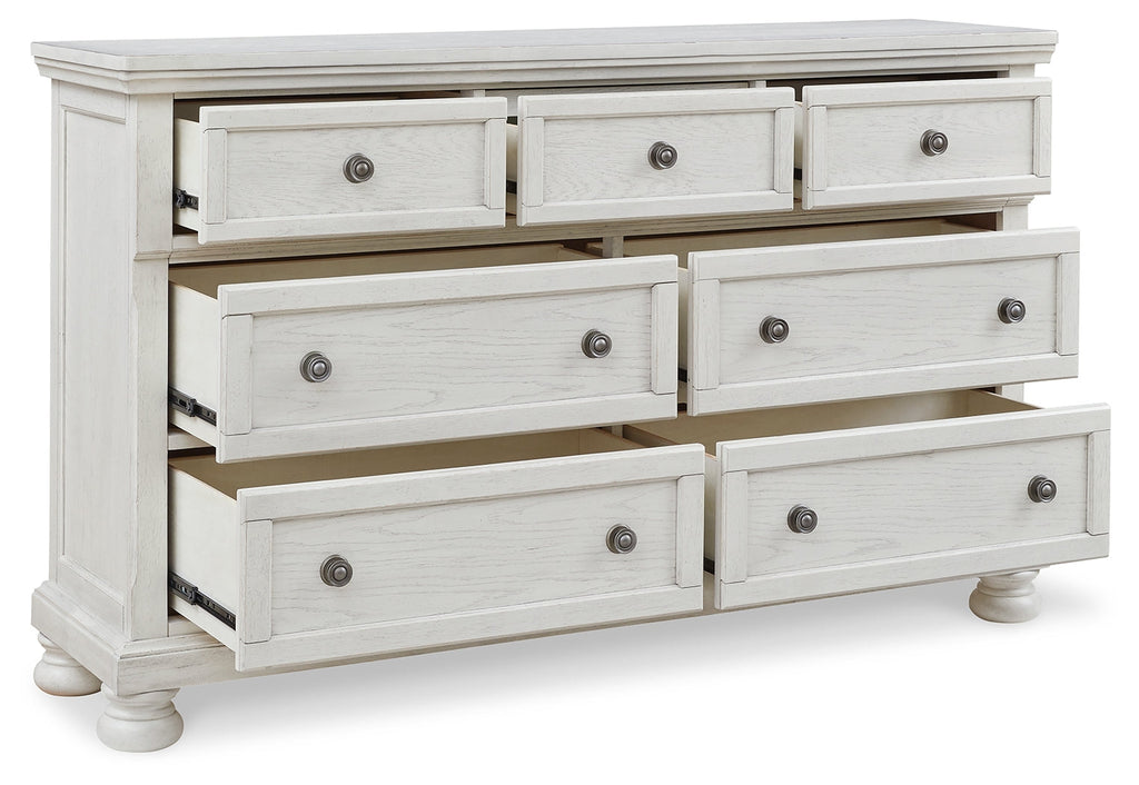 Robbinsdale Antique White Dresser w/ 7 Drawers