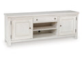 Robbinsdale Antique White Extra Large TV Stand