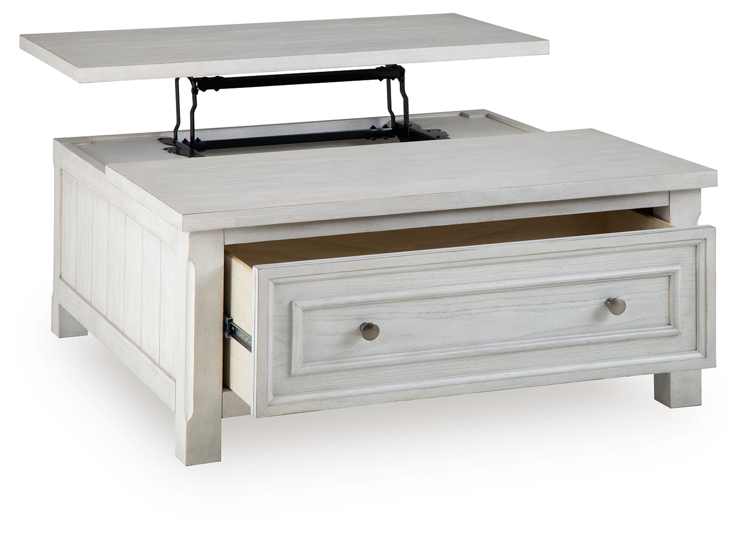Robbinsdale Antique White Lift-Top Coffee Table
