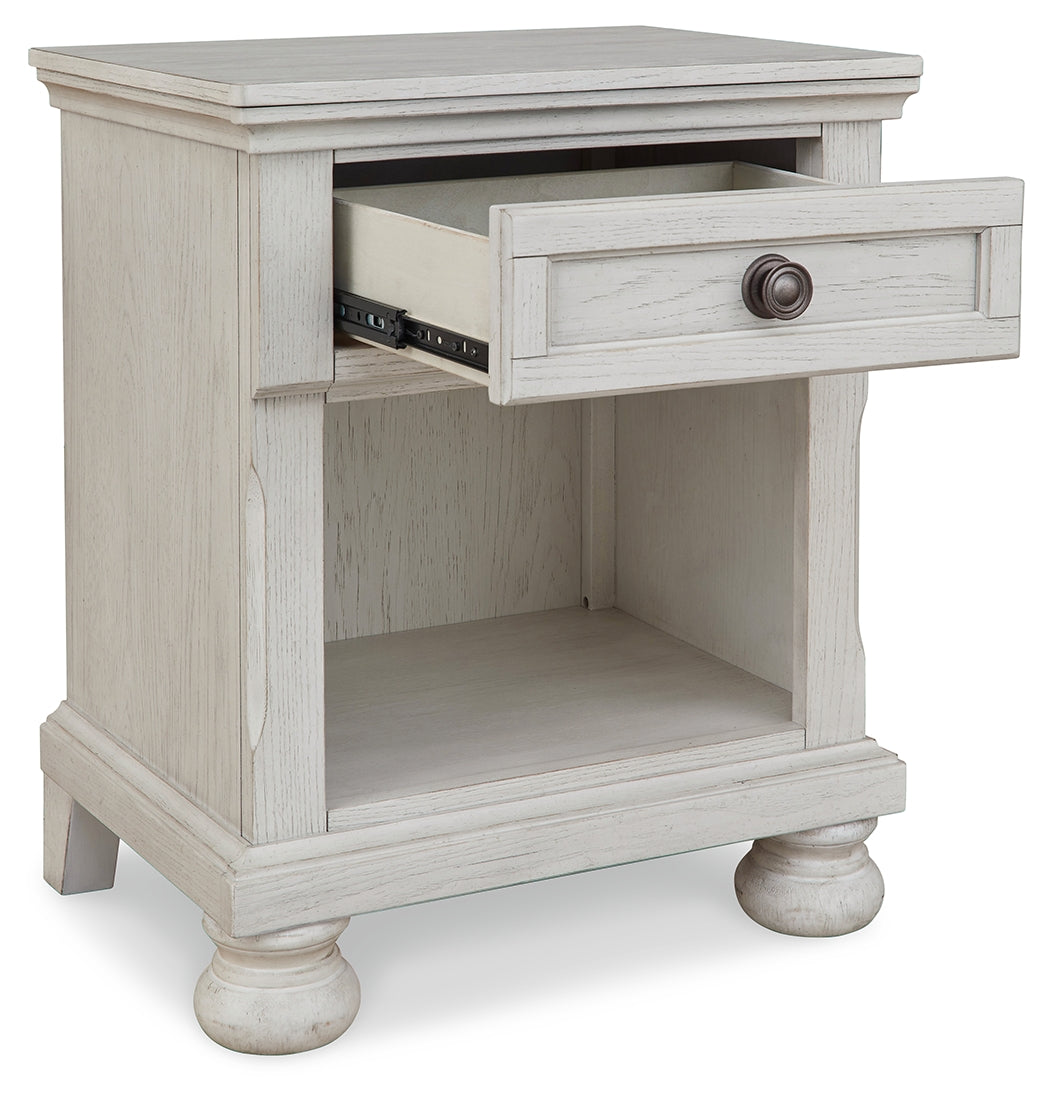 Robbinsdale Twin Storage Bedroom Set, Antique White