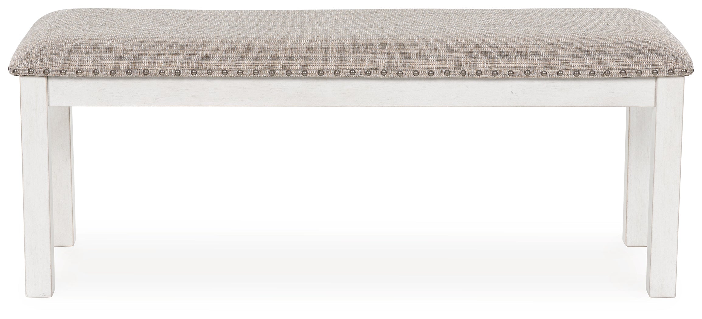 Robbinsdale White 48" Dining Bench