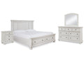 Robbinsdale Queen Storage Bedroom Set, White