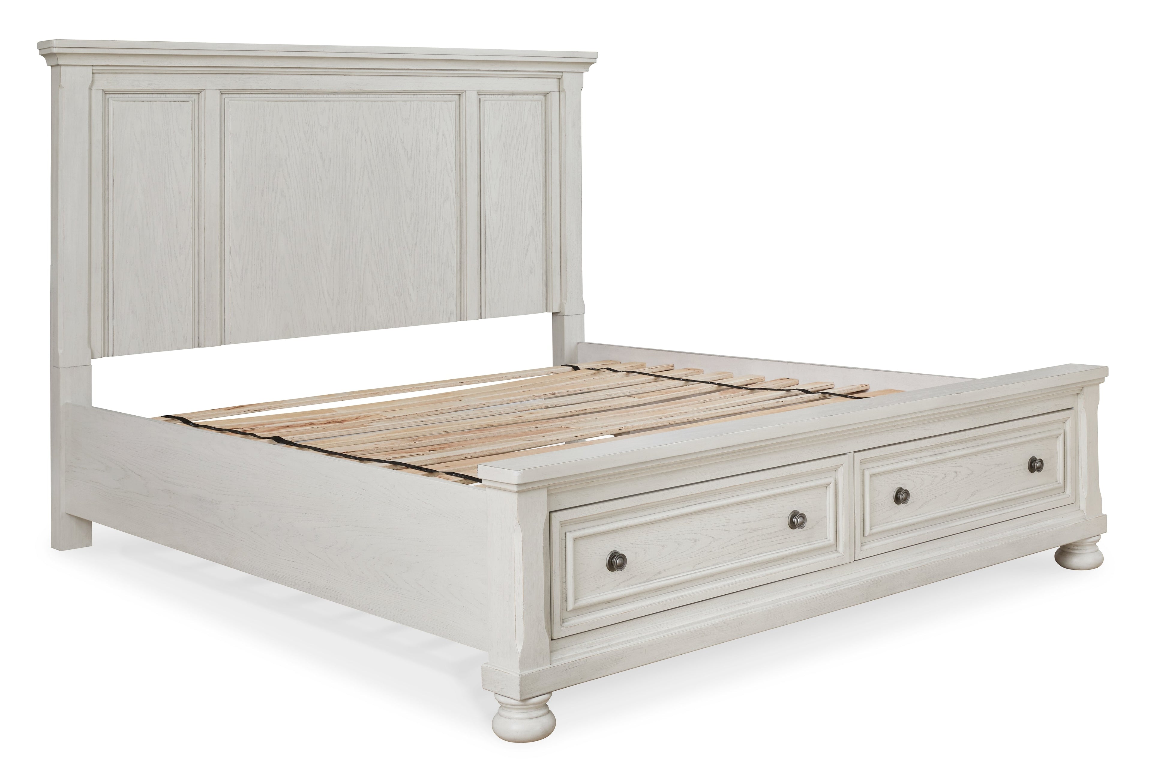 Robbinsdale Queen Storage Bedroom Set, White