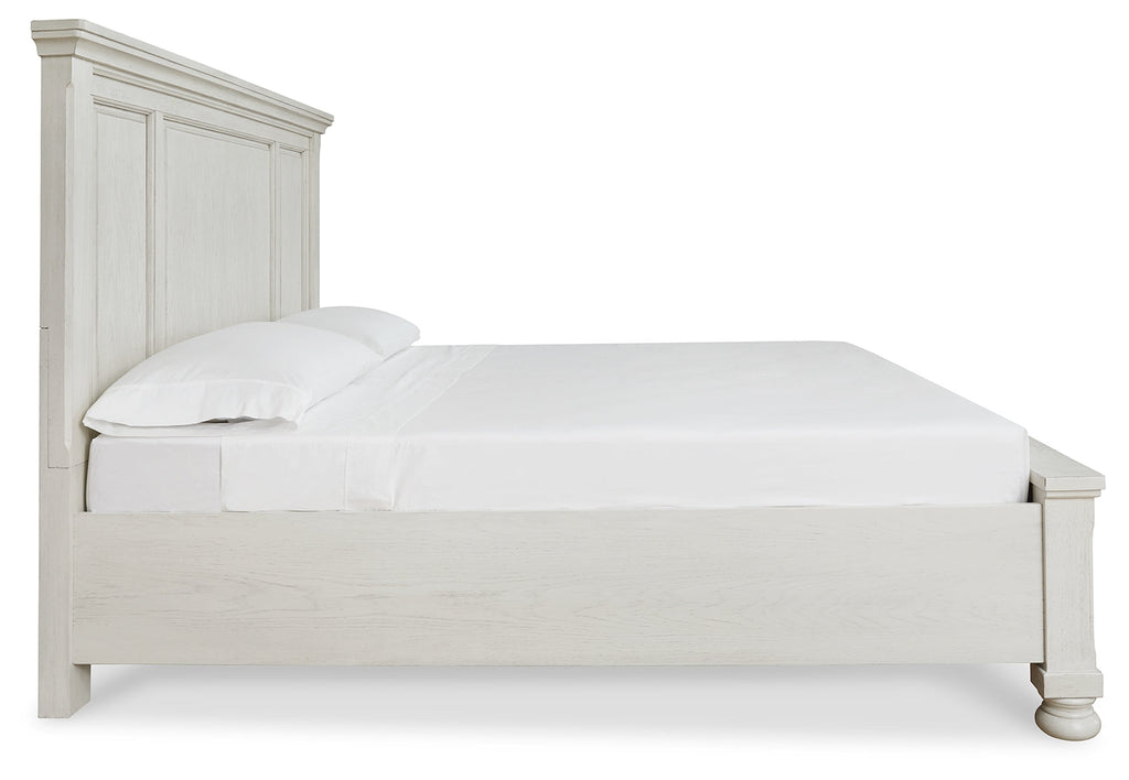 Robbinsdale Queen Storage Bedroom Set, White