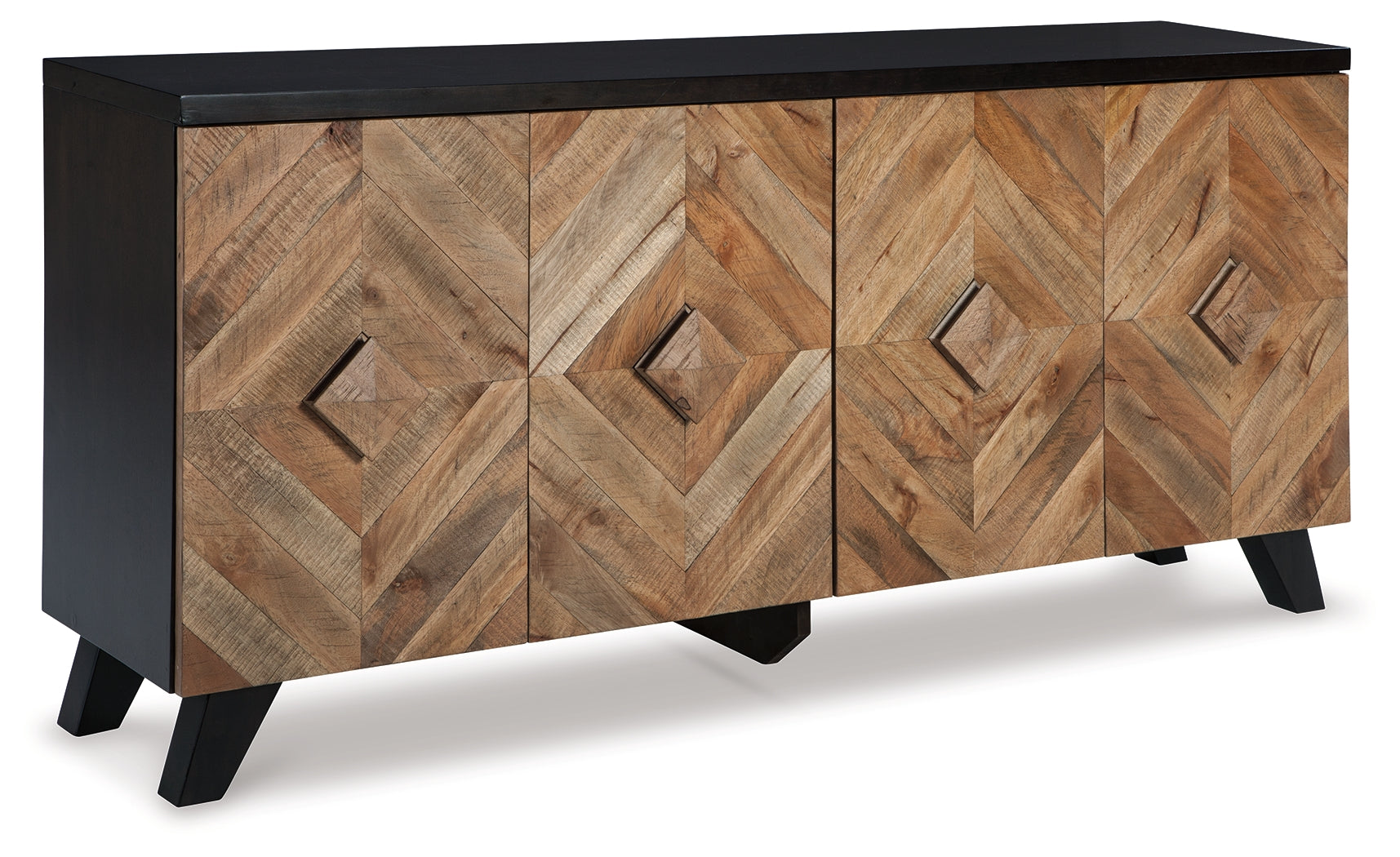 Robin Ridge Two-tone Brown Accent Cabinet