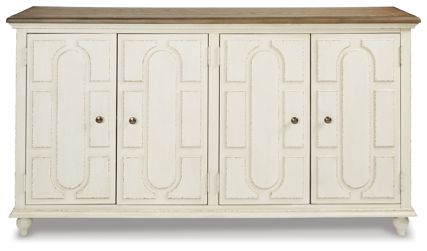 Roranville Antique White Accent Cabinet