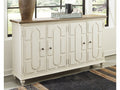 Roranville Antique White Accent Cabinet