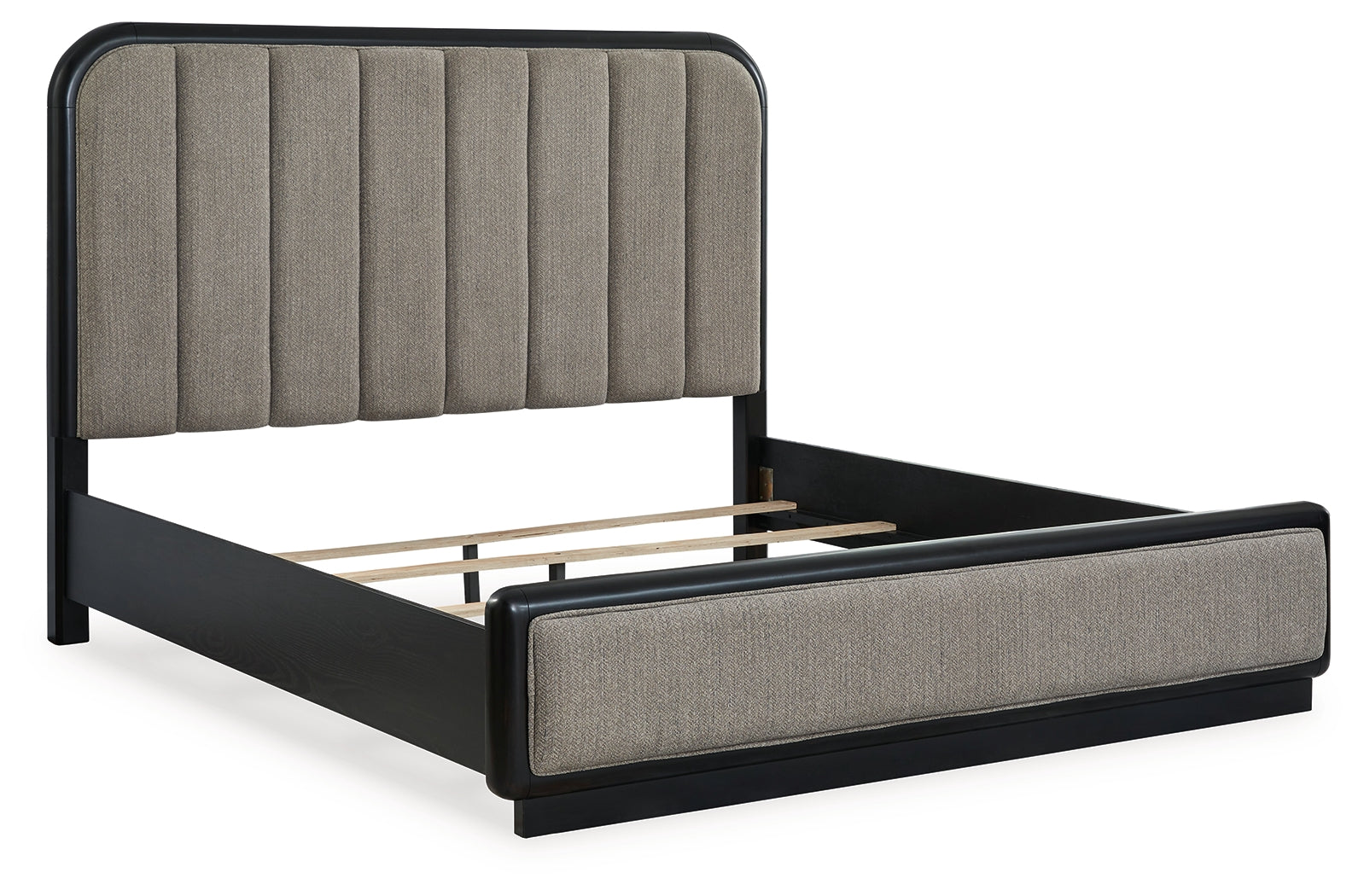 Rowanbeck California King Upholstered Panel Bedroom Set