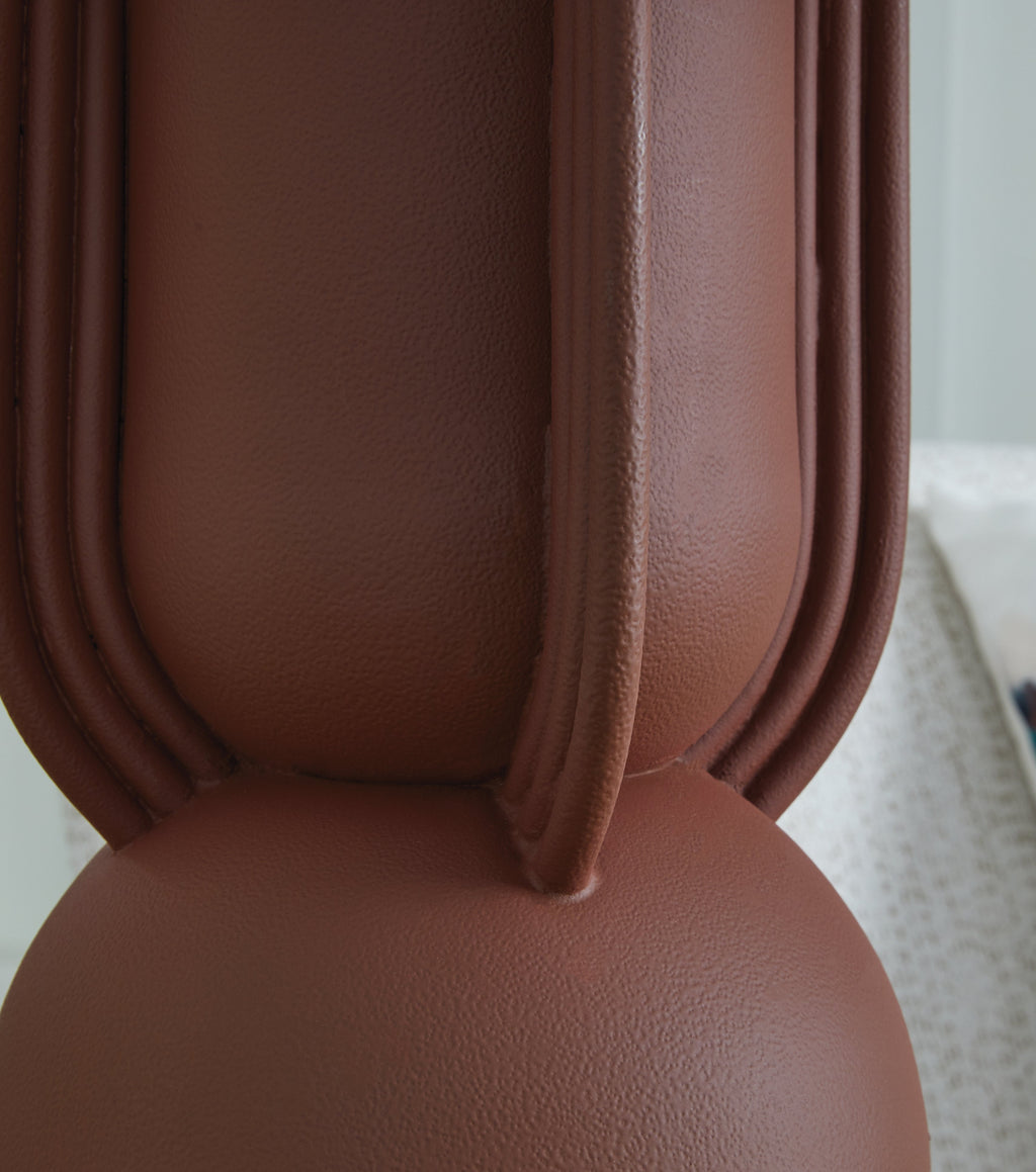 Rowandale Brick Red Table Lamp
