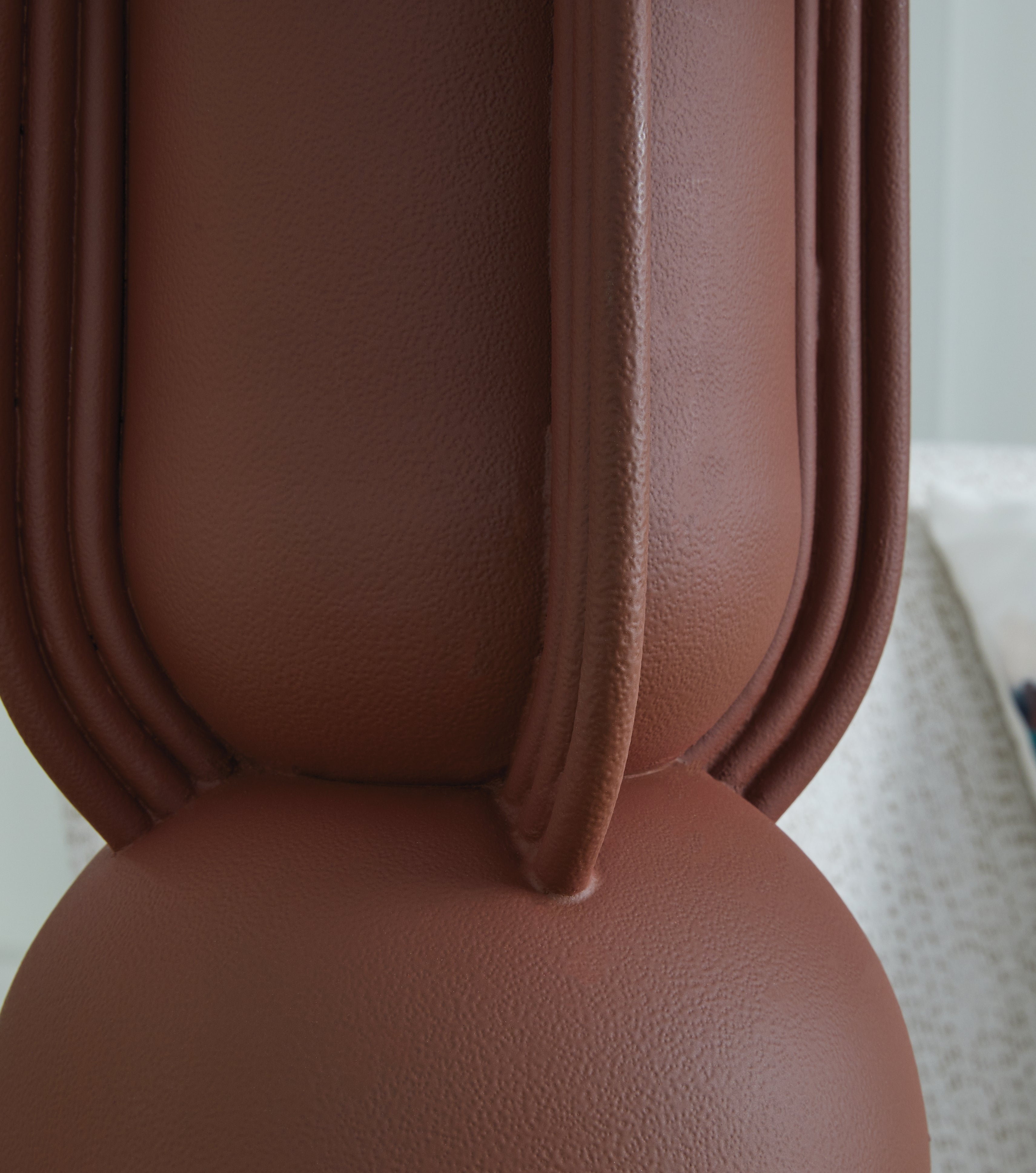 Rowandale Brick Red Table Lamp