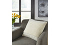 Rowcher Gray/White Pillow