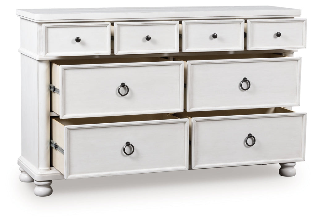 Rowlenstown Antique White Dresser