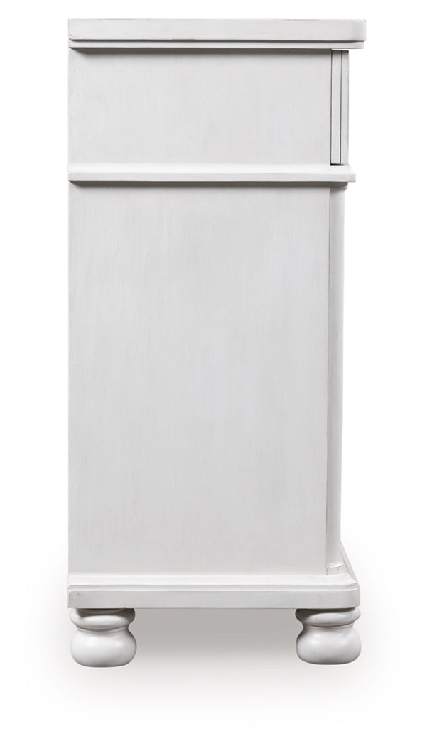 Rowlenstown Antique White Dresser