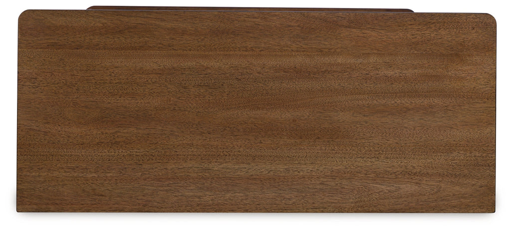 Rowlenstown Brown Five Drawer Chest