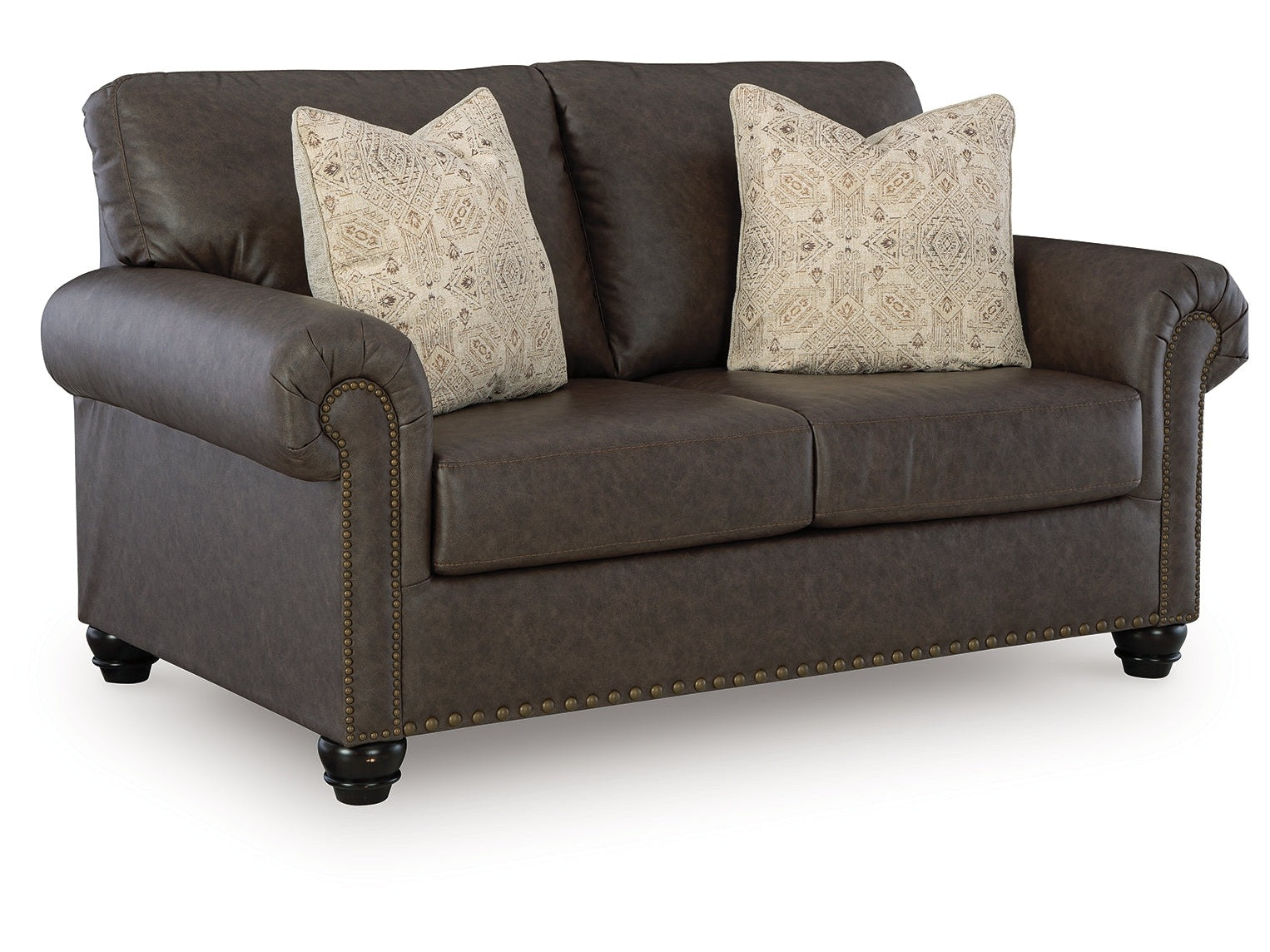 Roxmere Umber Loveseat