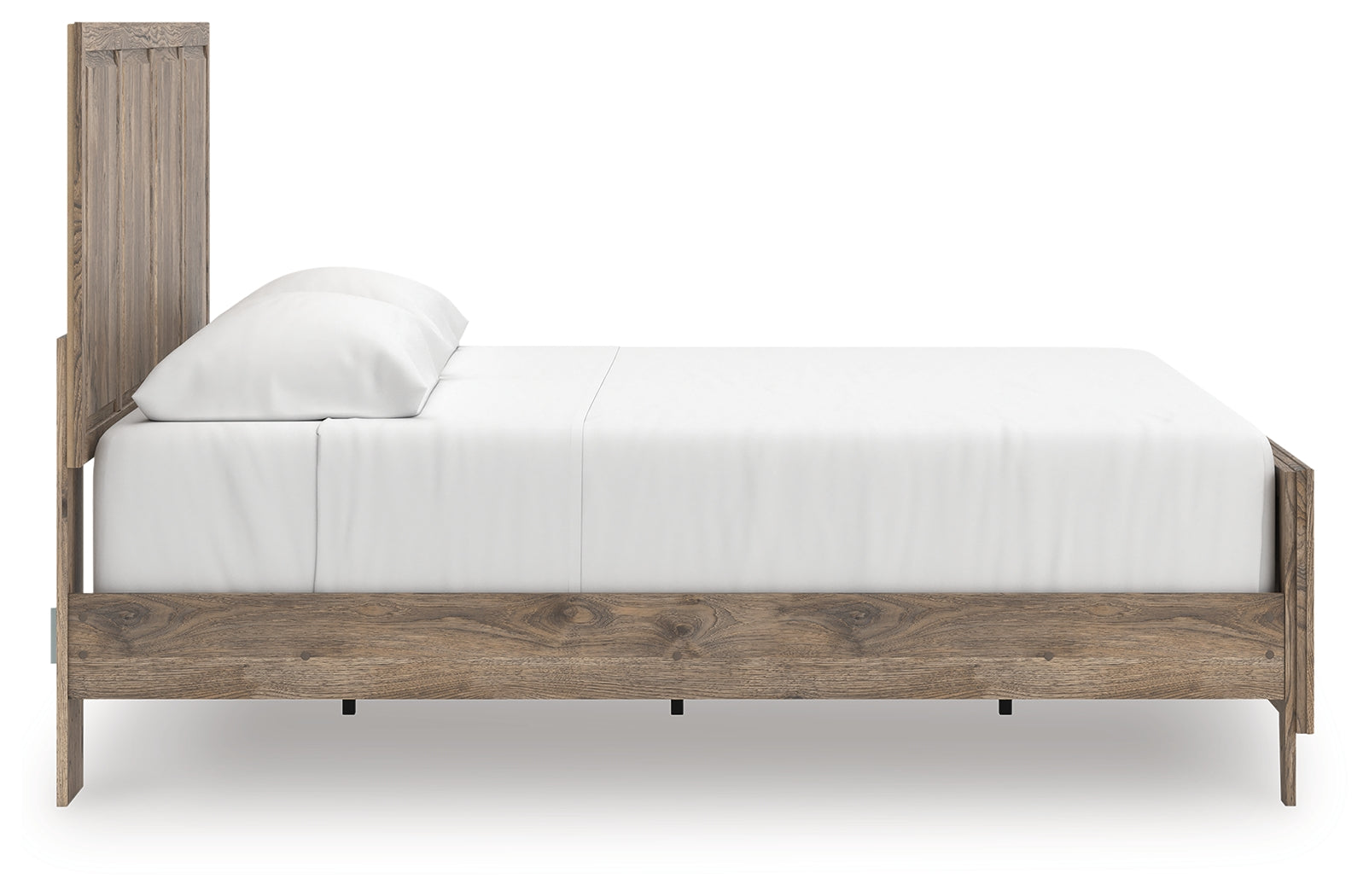 Rusticott Brown King Panel Bed